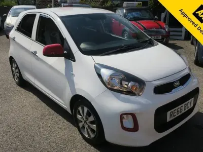 Used Kia Picanto 66 HP (48 kW) 2016 White Hatchback