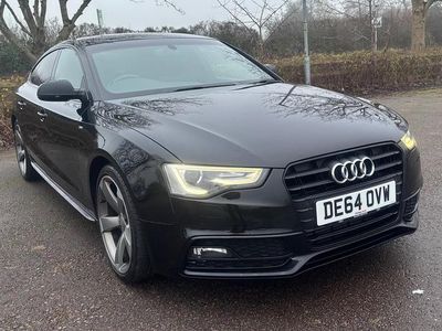 Used Audi A5 Sportback Black Edition 177 HP (130 kW) 2014 Black Hatchback