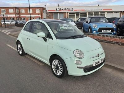 Used Fiat 500 Lounge 69 HP (50 kW) 2014 Green Hatchback