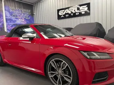 Used Audi TTS 310 HP (228 kW) 2015 Red Cabriolet