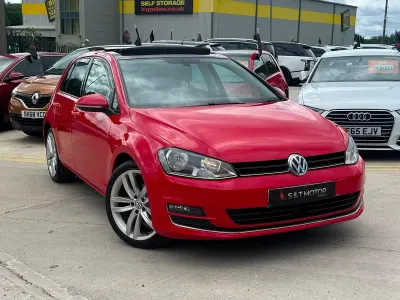 Used VW Golf VII GT 110 HP (80 kW) 2016 Red Hatchback