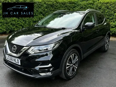 Used Nissan Qashqai N-Connecta 2018 Black SUV
