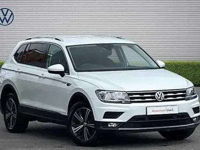Used VW Tiguan Allspace SE 150 HP (110 kW) 2018 White SUV