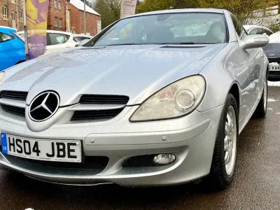 Used Mercedes SLK200 163 HP (119 kW) 2004 Silver Cabriolet