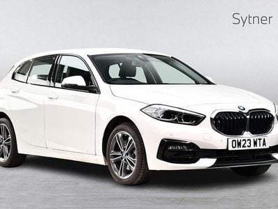 Used BMW 118 Sport Line 134 HP (98 kW) 2023 White Hatchback
