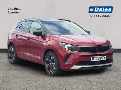 Used Vauxhall Grandland X Ultimate 128 HP (94 kW) 2024 Red SUV