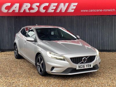 Silver Used 2016 Volvo V40 R-Design Hatchback | £8,299 (Fair price)