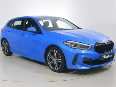 Used BMW 118 M Sport 136 HP (100 kW) 2020 Blue Hatchback