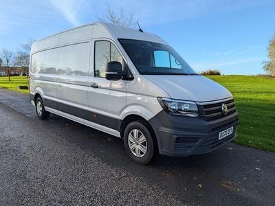 White Used 2022 VW Crafter Trendline Van | £13,450 (Fair price)