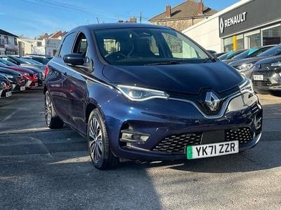 Blue Used 2021 Renault Zoe Riviera Hatchback | £10,816 (Fair price)