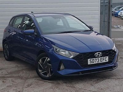 Used Hyundai i20 SE 100 HP (73 kW) 2023 Blue Hatchback