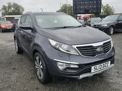 Begagnad Kia Sportage 134 HK (98 kW) 2013 Silver SUV
