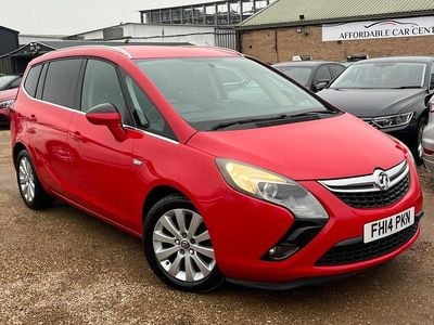 Used Vauxhall Zafira 2014 Red MPV