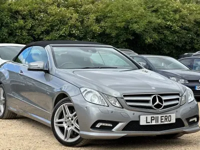 Used Mercedes E350 2011 Silver Cabriolet