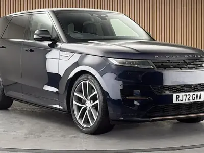 Used Land Rover Range Rover Sport Autobiography 350 HP (257 kW) 2022 Portofino blue SUV