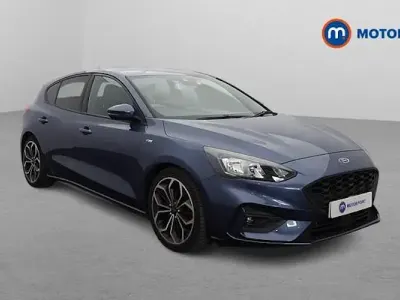 Used Ford Focus ST-Line X 125 HP (91 kW) 2019 Blue Hatchback