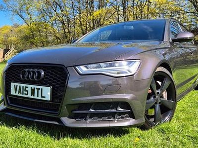 Used Audi A6 Black Edition 320 HP (235 kW) 2015 Grey Estate