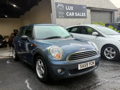 Used Mini ONE Hatch 95 HP (69 kW) 2009 Blue Hatchback