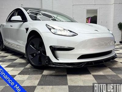 White Used 2021 Tesla Model 3 Standard Range Sedan | £18,495 (Expensive)