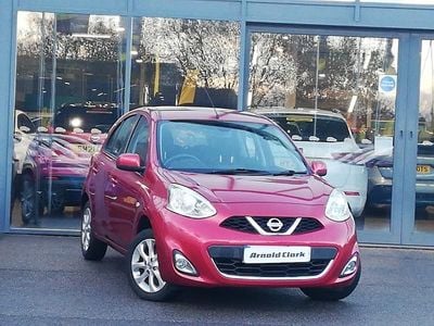 Red Used 2014 Nissan Micra Acenta Hatchback | £5,698 (Fair price)
