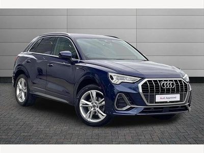 Used Audi Q3 S-Line 150 HP (110 kW) 2022 Blue SUV