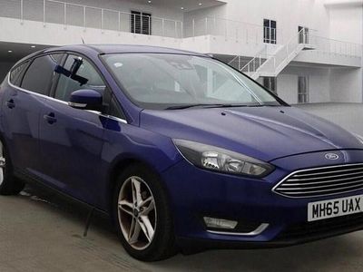 Used Ford Focus Titanium 2016 Blue Hatchback