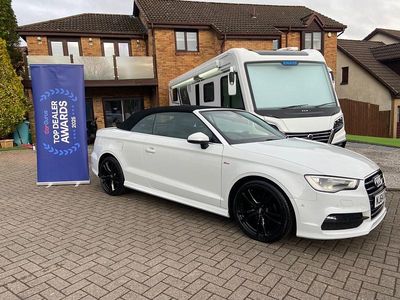 Used Audi A3 Cabriolet S-Line 150 HP (110 kW) 2014 White Cabriolet