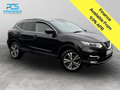 Used Nissan Qashqai N-Connecta 2017 Black SUV