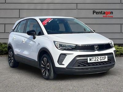 Used Vauxhall Crossland Design Edition 108 HP (79 kW) 2022 White SUV