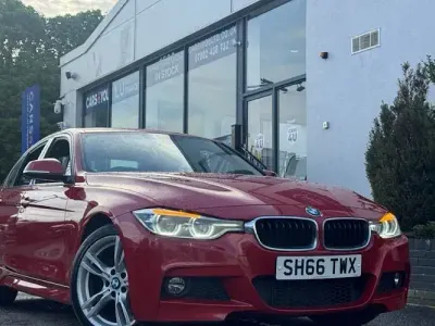 Used BMW 320 M Sport 184 HP (135 kW) 2016 Red Sedan