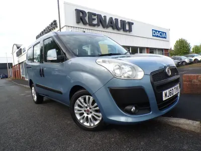 Used Fiat Doblò S 105 HP (77 kW) 2011 Blue MPV