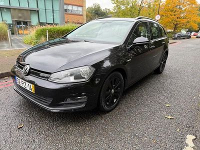 Used VW Golf VII SE 2015 Metallic black Estate