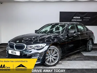 Begagnad BMW 320 M Sport 190 HK (139 kW) 2019 Svart Sedan