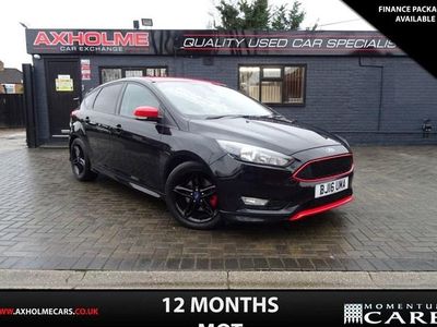 Black Used 2016 Ford Focus Zetec Hatchback | £6,295 (Fair price)