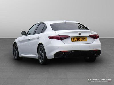 White Used 2020 Alfa Romeo Giulia Veloce Sedan | £16,196 (Super price)