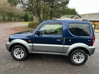 Used Suzuki Jimny SZ4 85 HP (62 kW) 2009 Blue SUV