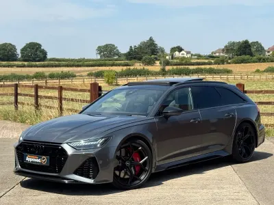 Used Audi RS6 Comfort 600 HP (441 kW) 2021 Grey Estate