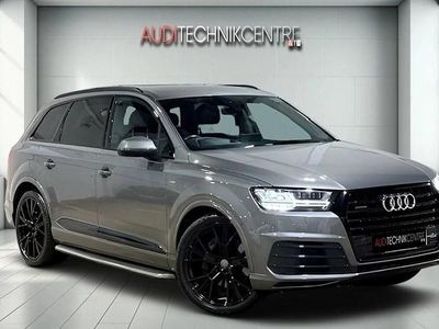 Grey Used 2017 Audi Q7 S-Line SUV | £21,799 (A bit pricey)