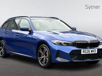New BMW 330e M Sport 288 HP (211 kW) 2026 Blue Estate