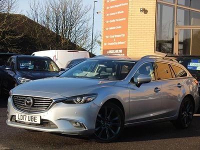 Silver Used 2017 Mazda 6 Inclusive Estate | £7,885 (Fair price)