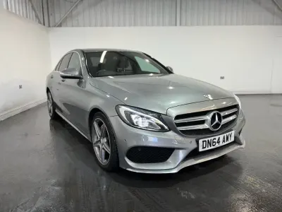 Używany Mercedes C220 AMG line 170 KM (125 kW) 2014 Srebrny Sedan/Limuzyna