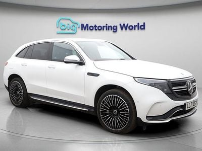 Used Mercedes EQC400 AMG line 300 kW (408 HP) 2022 White SUV