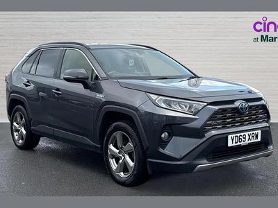Grey Used 2019 Toyota RAV4 Hybrid Design SUV | £20,683 (Fair price)