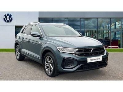 Used VW T-Roc R-line 150 HP (110 kW) 2025 Petrol blue metallic SUV