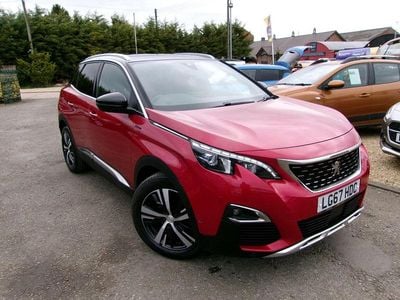 Used Peugeot 3008 GT-line 2017 Red SUV