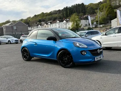 Used Vauxhall Adam 70 HP (51 kW) 2017 Blue Hatchback