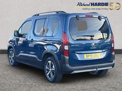 Used Peugeot Rifter GT-line 100 HP (73 kW) 2019 Blue MPV