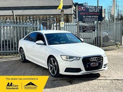 Used Audi A6 S-Line 2012 White Sedan