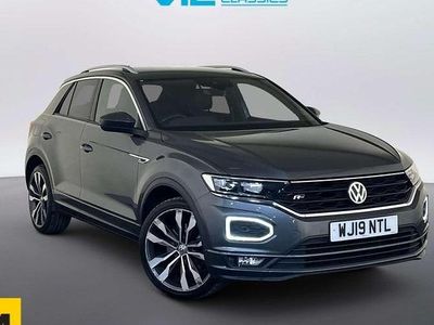 Usado VW T-Roc R-line 116 HP (85 kW) 2019 Cinzento SUV