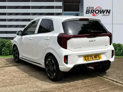 Used Kia Picanto GT-Line 69 HP (50 kW) 2025 White Hatchback